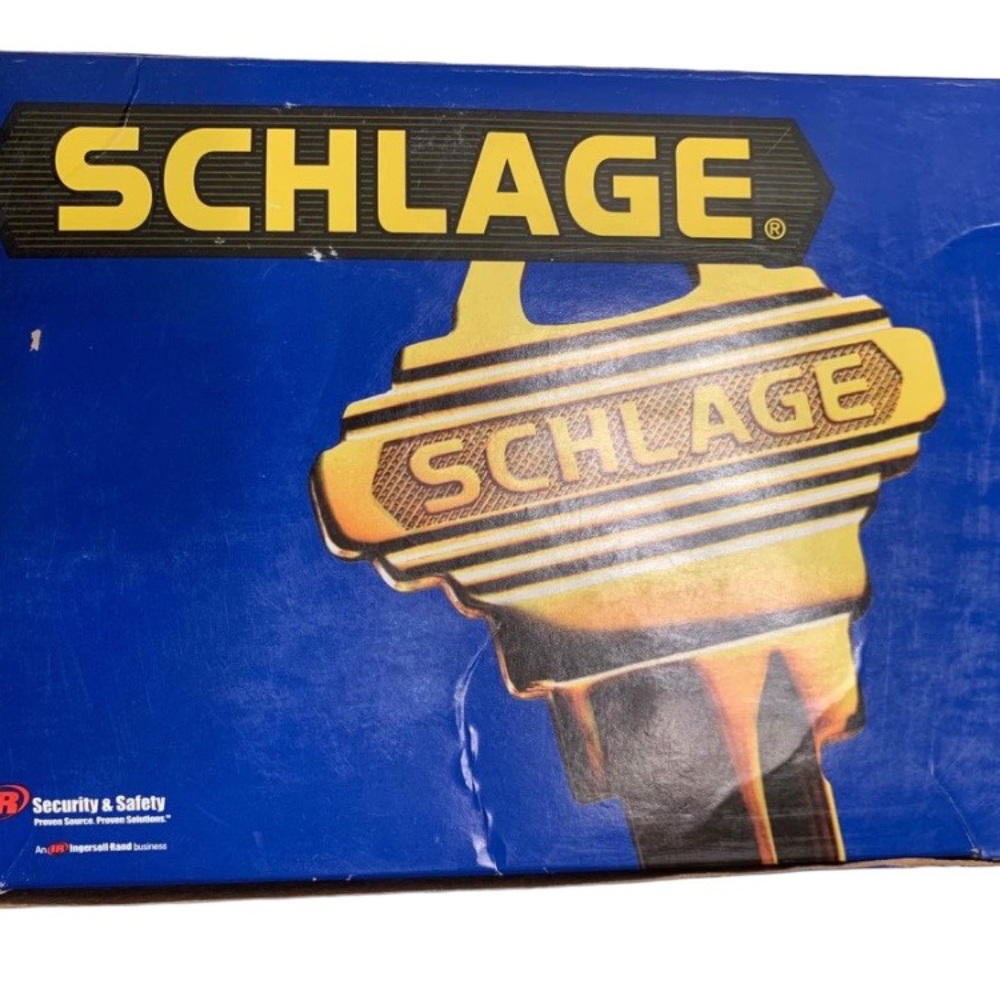 Schlage Bundle: Flair F10/605 Hall & Closet Door Lever/handle Assemblies. Qty: 7 - Picture 2 of 3